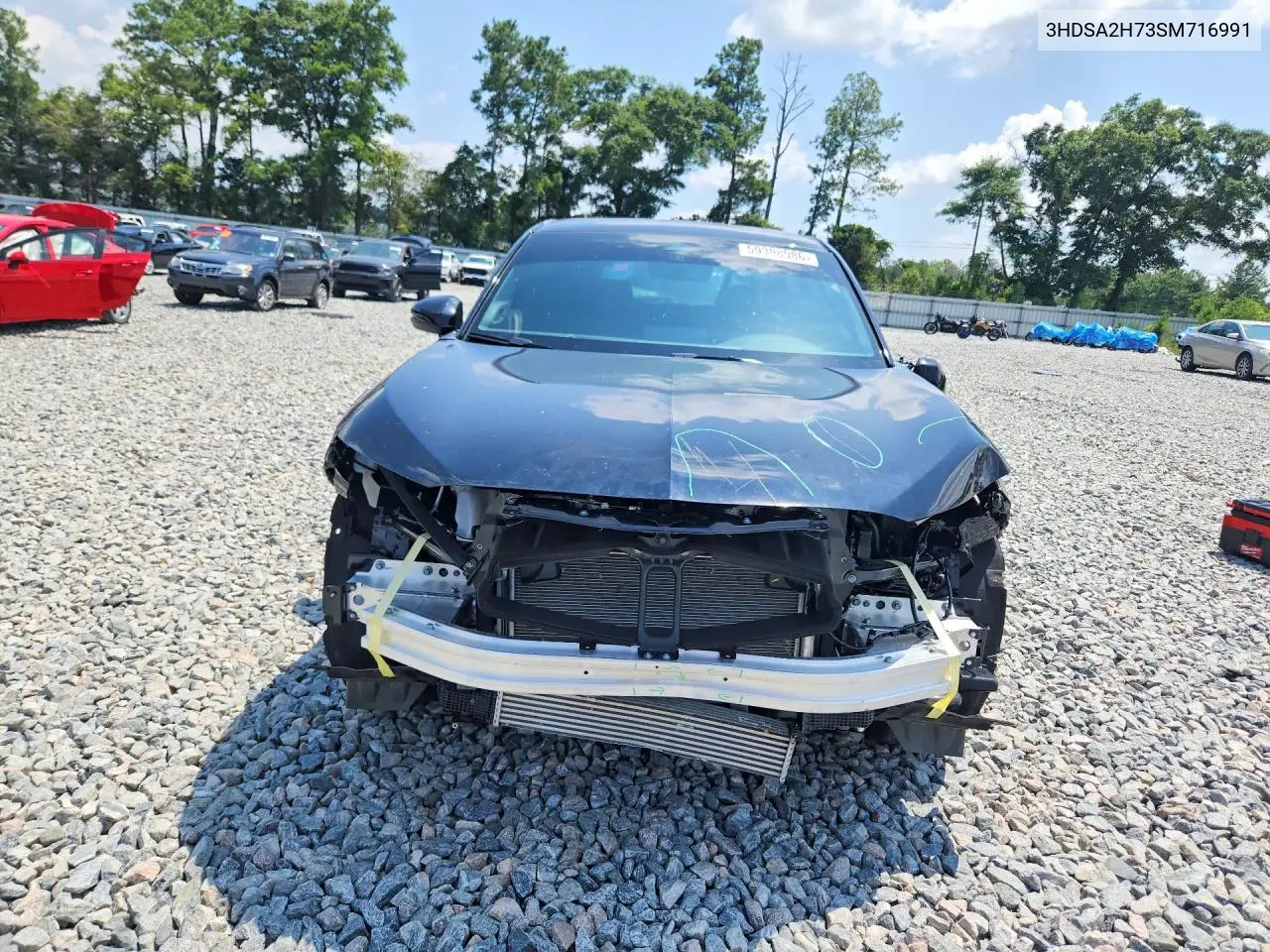 2025 Acura Adx A-Spec Advance VIN: 3HDSA2H73SM716991 Lot: 59308986
