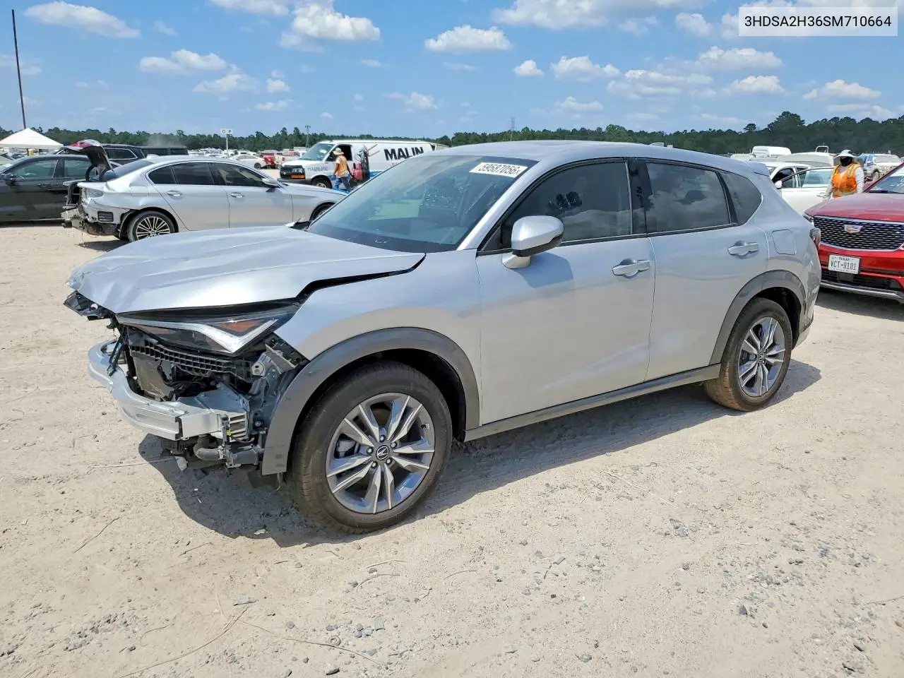 2025 Acura Adx VIN: 3HDSA2H36SM710664 Lot: 59587056