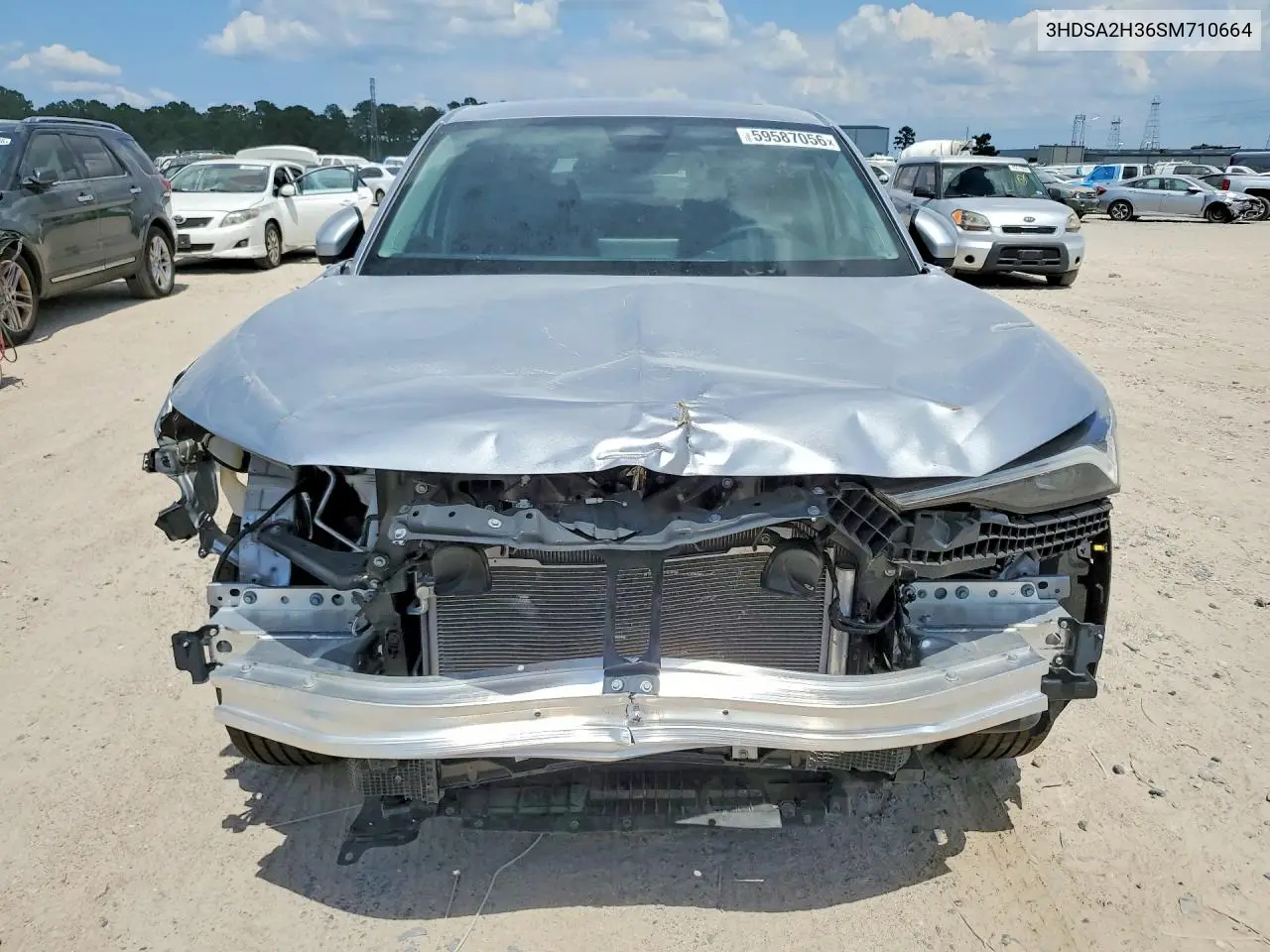 2025 Acura Adx VIN: 3HDSA2H36SM710664 Lot: 59587056
