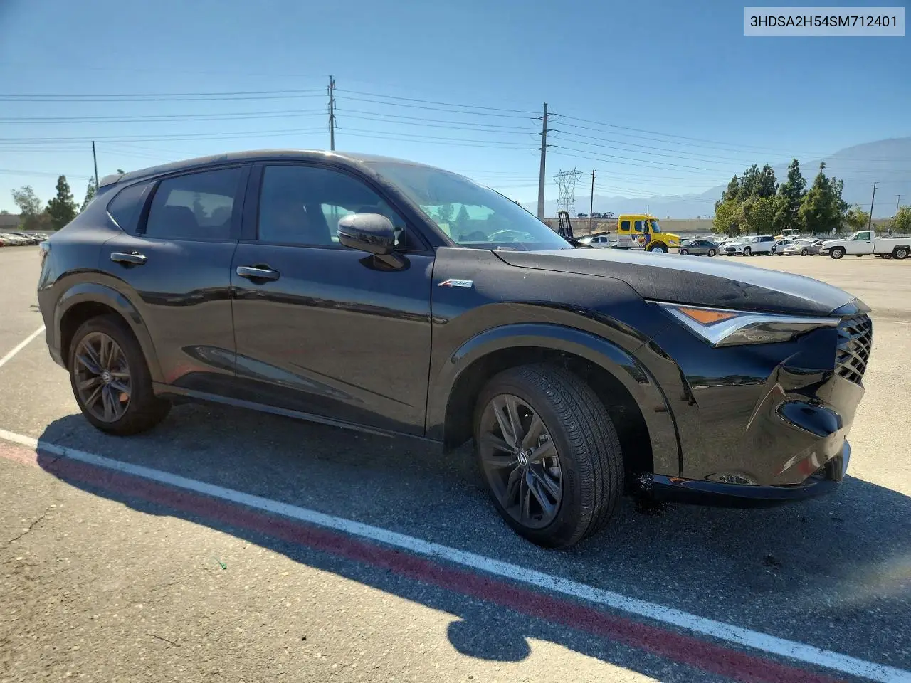 2025 Acura Adx A-Spec VIN: 3HDSA2H54SM712401 Lot: 59719216