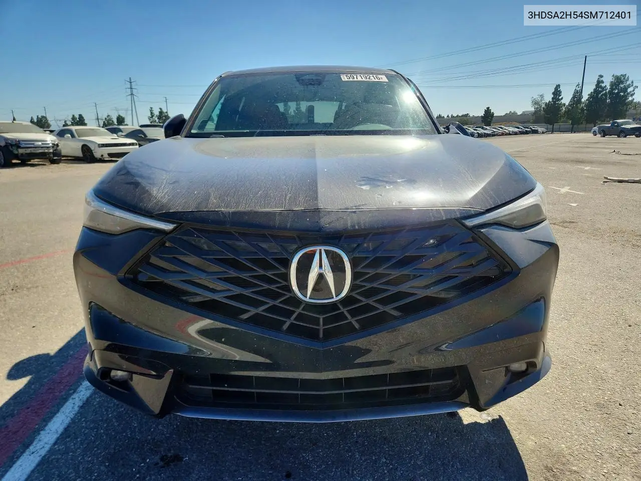 2025 Acura Adx A-Spec VIN: 3HDSA2H54SM712401 Lot: 59719216