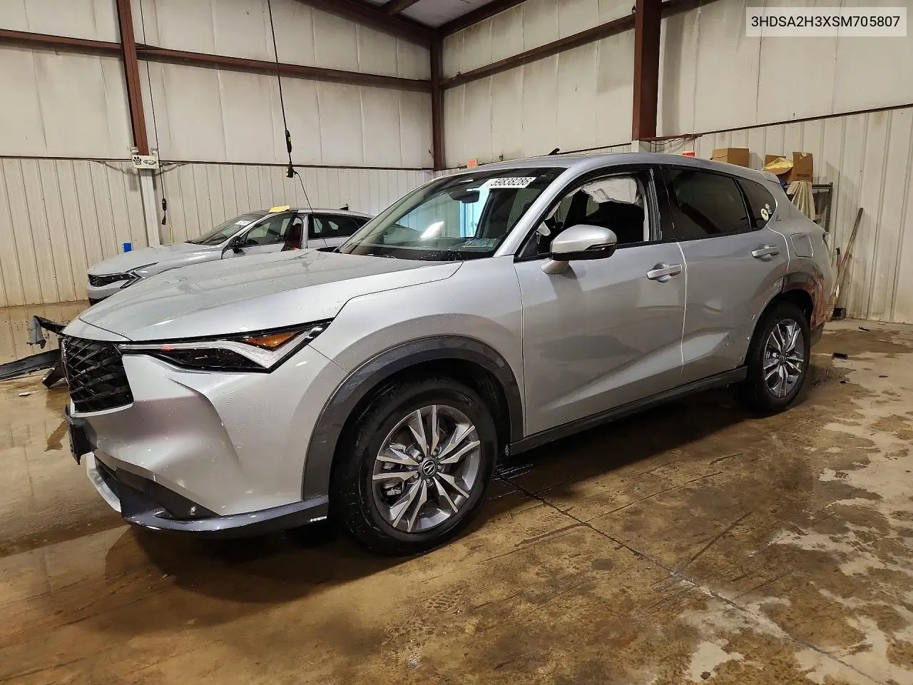 2025 Acura Adx VIN: 3HDSA2H3XSM705807 Lot: 59838286