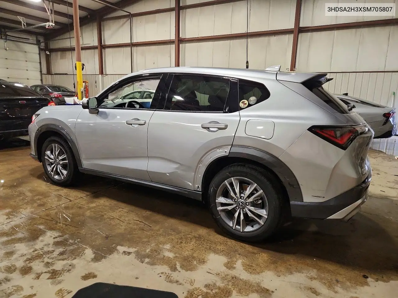 2025 Acura Adx VIN: 3HDSA2H3XSM705807 Lot: 59838286