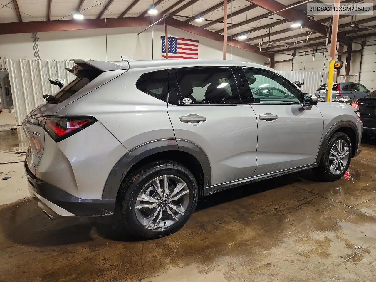 2025 Acura Adx VIN: 3HDSA2H3XSM705807 Lot: 59838286