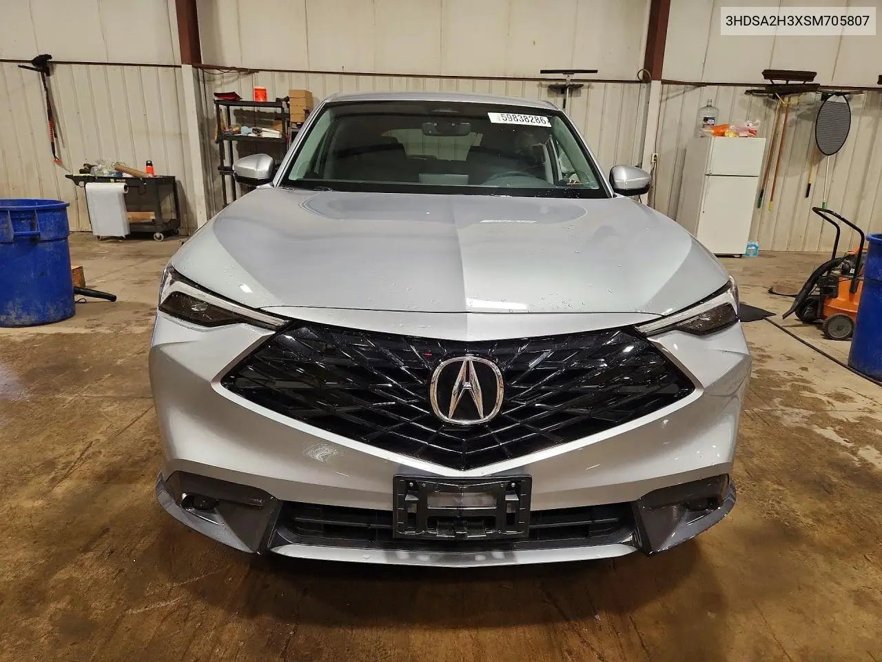 2025 Acura Adx VIN: 3HDSA2H3XSM705807 Lot: 59838286