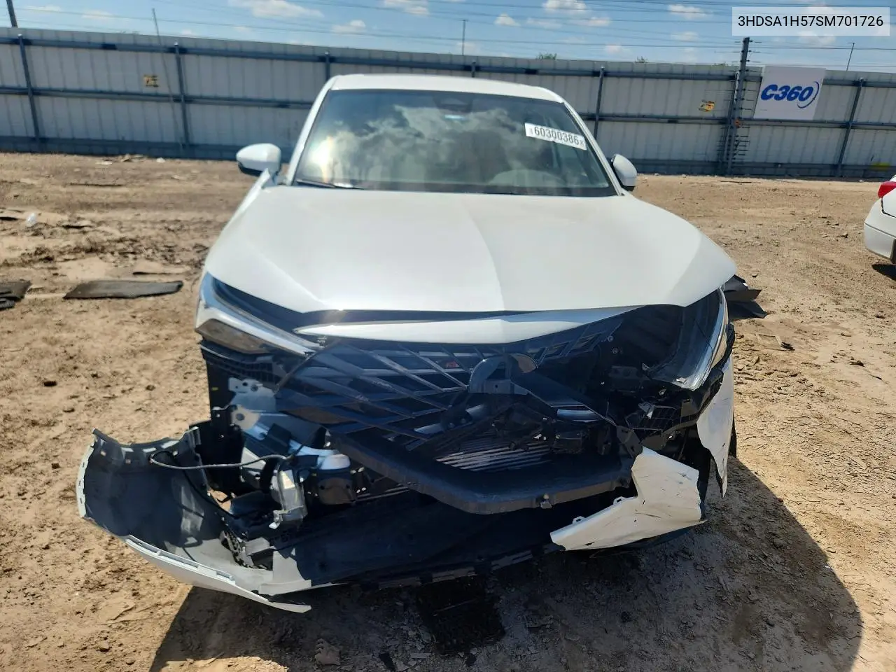 2025 Acura Adx A-Spec VIN: 3HDSA1H57SM701726 Lot: 60300386