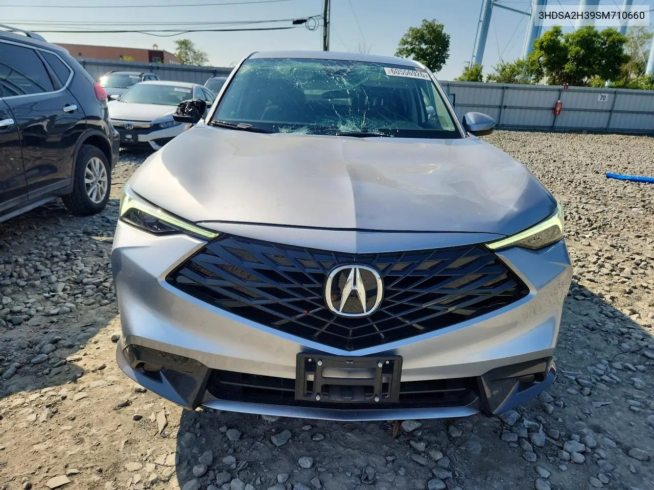 2025 Acura Adx VIN: 3HDSA2H39SM710660 Lot: 60556926