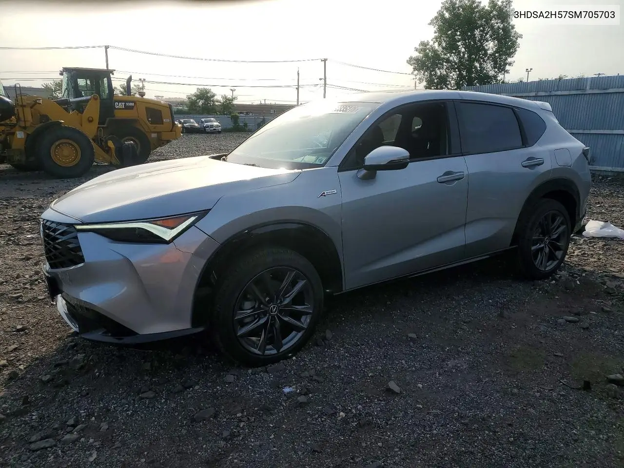 2025 Acura Adx A-Spec VIN: 3HDSA2H57SM705703 Lot: 60835276