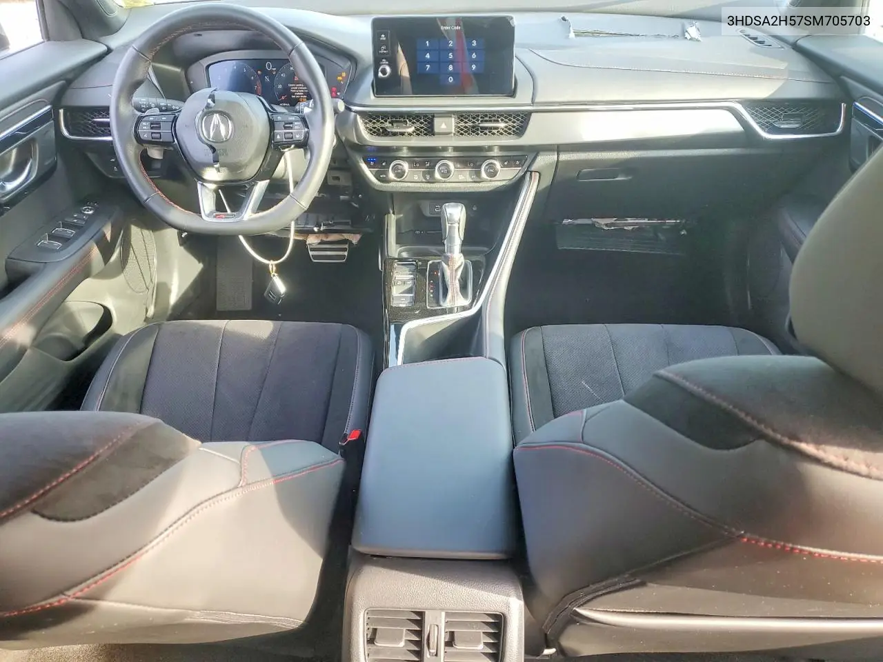 2025 Acura Adx A-Spec VIN: 3HDSA2H57SM705703 Lot: 60835276
