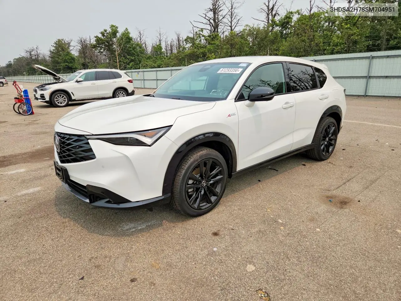 2025 Acura Adx A-Spec Advance VIN: 3HDSA2H78SM704951 Lot: 61293356