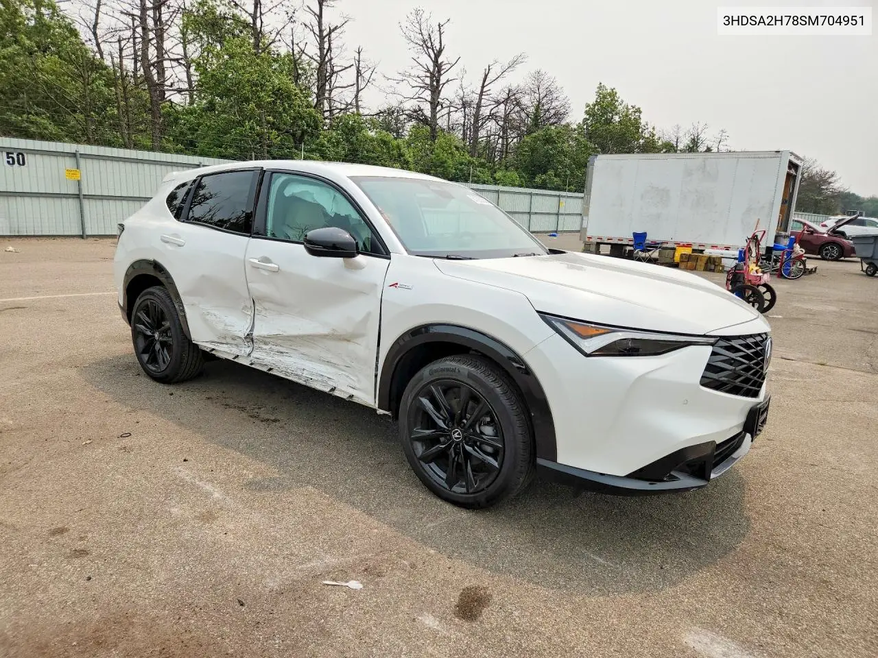 2025 Acura Adx A-Spec Advance VIN: 3HDSA2H78SM704951 Lot: 61293356
