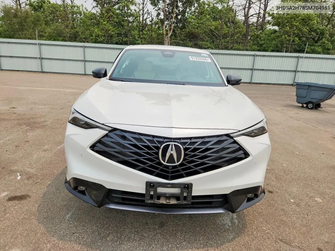 2025 Acura Adx A-Spec Advance VIN: 3HDSA2H78SM704951 Lot: 61293356