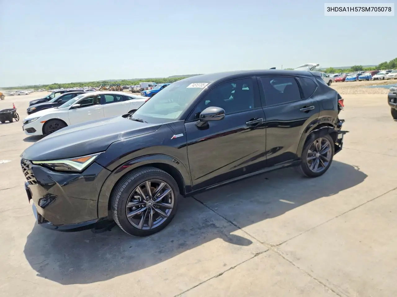 2025 Acura Adx A-Spec VIN: 3HDSA1H57SM705078 Lot: 74513705