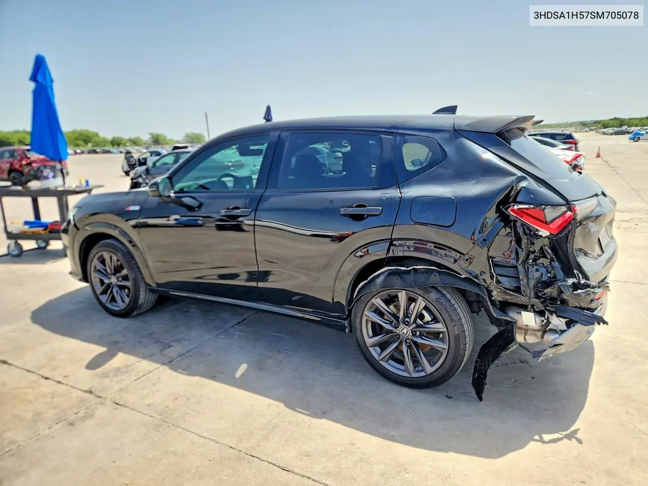 2025 Acura Adx A-Spec VIN: 3HDSA1H57SM705078 Lot: 74513705