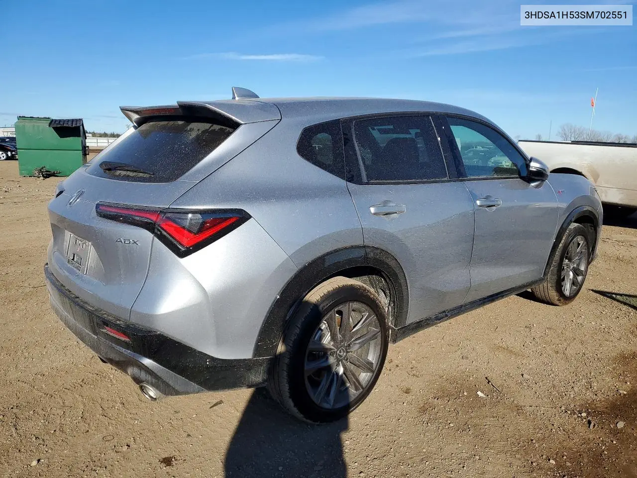 2025 Acura Adx A-Spec VIN: 3HDSA1H53SM702551 Lot: 78213715