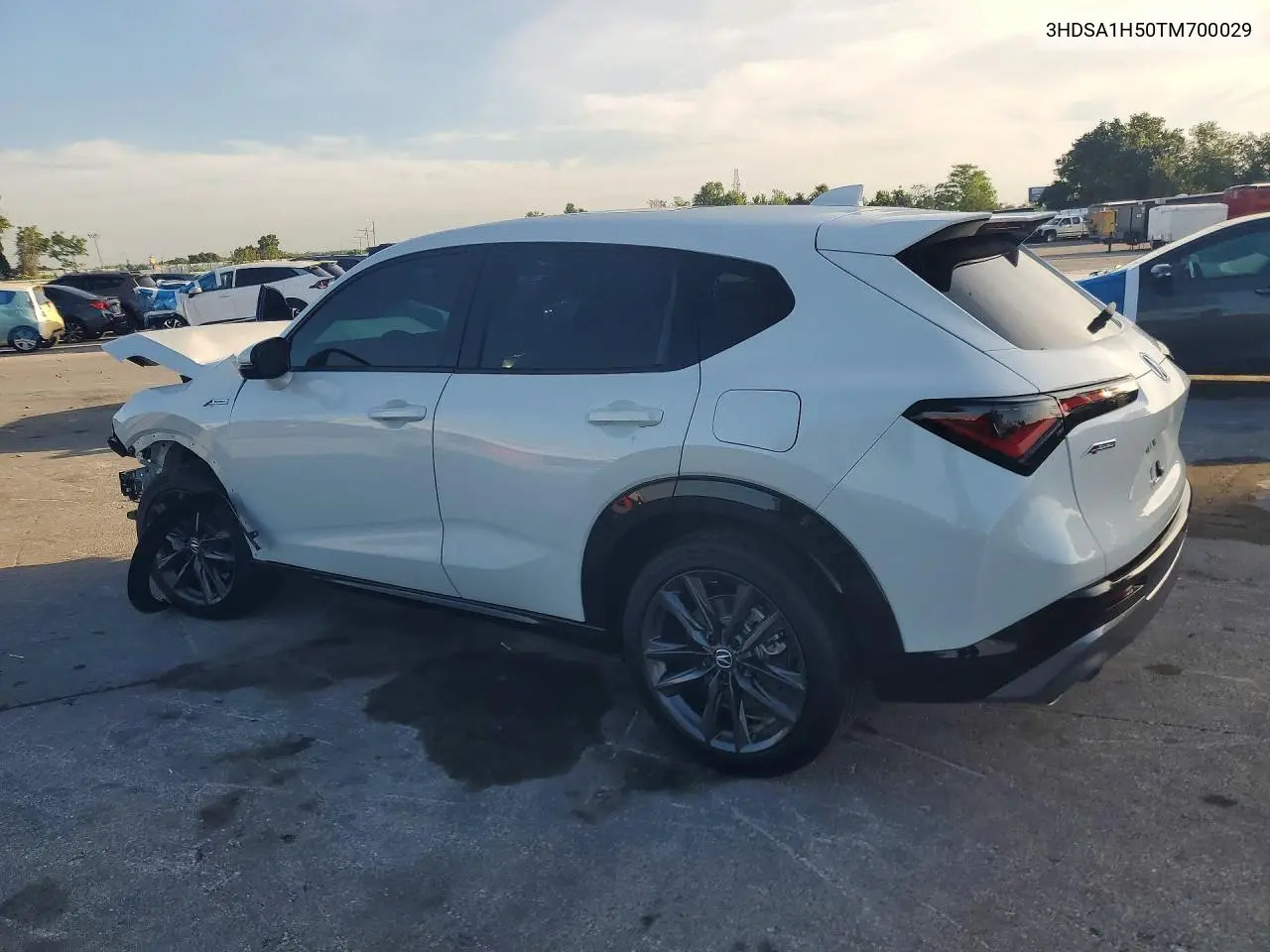 2026 Acura Adx A-Spec VIN: 3HDSA1H50TM700029 Lot: 52736506