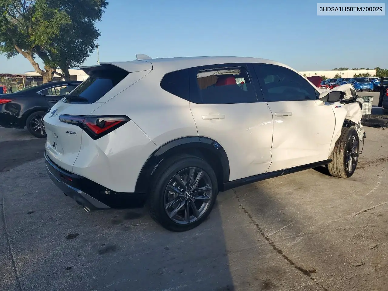 2026 Acura Adx A-Spec VIN: 3HDSA1H50TM700029 Lot: 52736506
