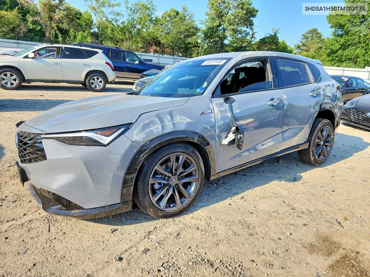2026 Acura Adx A-Spec VIN: 3HDSA1H50TM703139 Lot: 59239186