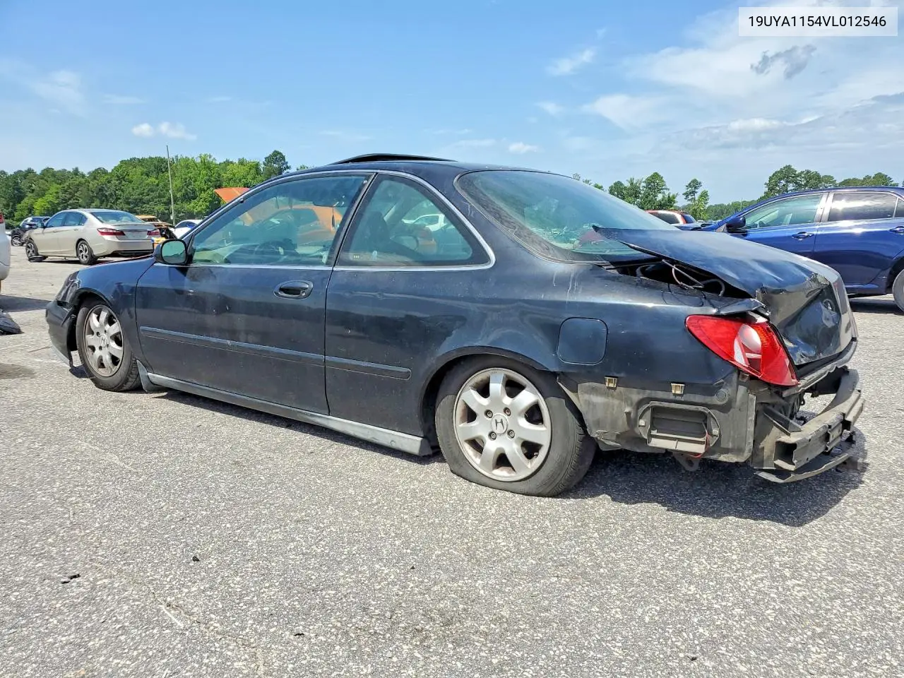 1997 Acura 2.2Cl VIN: 19UYA1154VL012546 Lot: 60822616