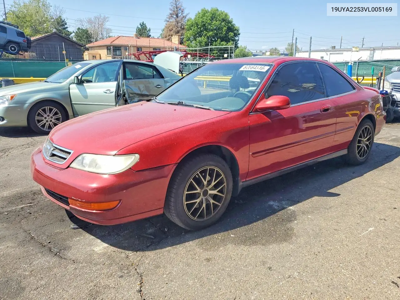 1997 Acura 3.0Cl VIN: 19UYA2253VL005169 Lot: 62064316