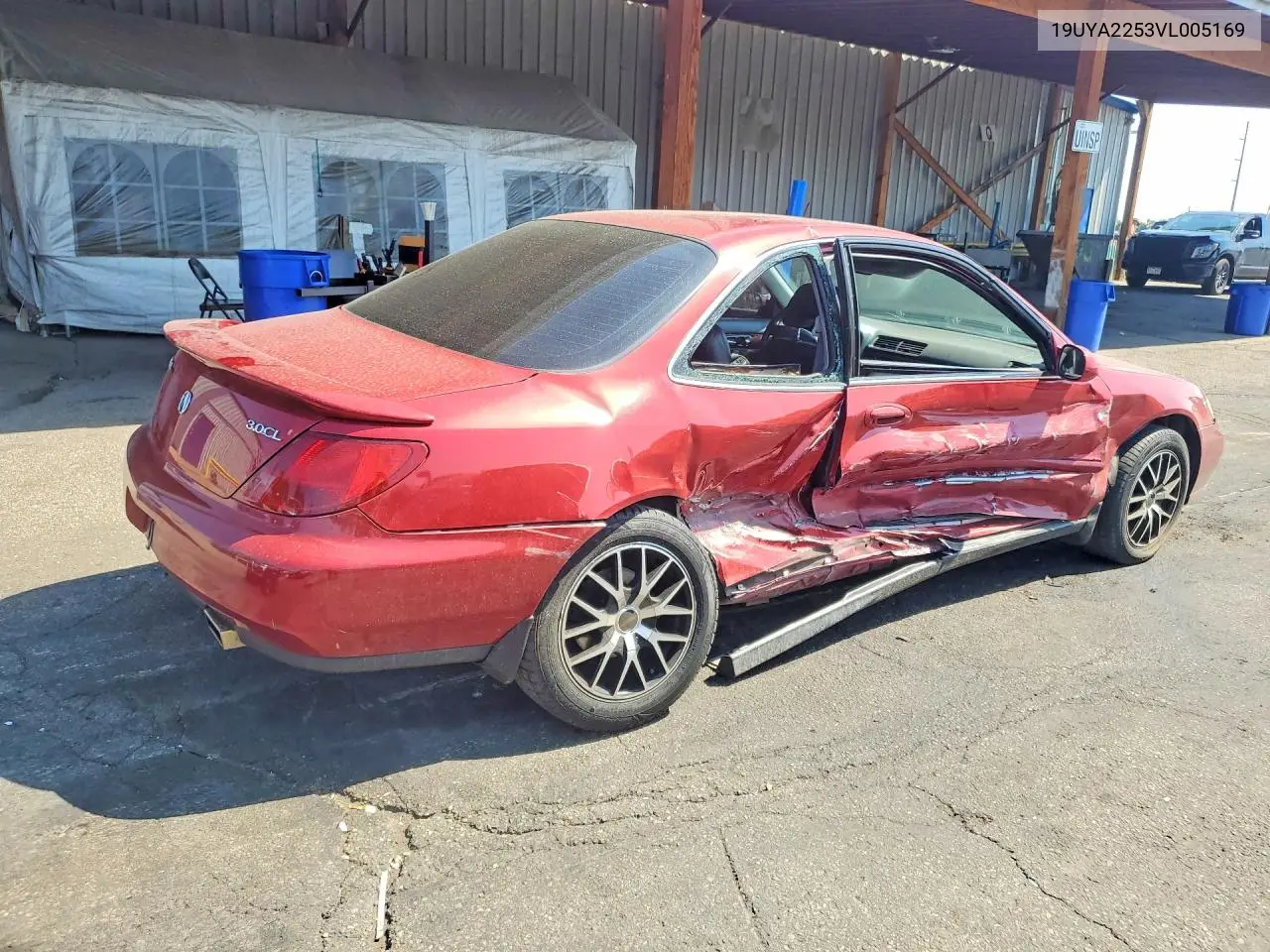 1997 Acura 3.0Cl VIN: 19UYA2253VL005169 Lot: 62064316