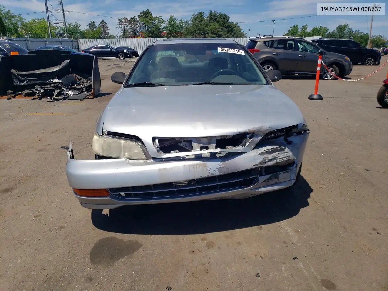 1998 Acura 2.3Cl VIN: 19UYA3245WL008637 Lot: 55381246