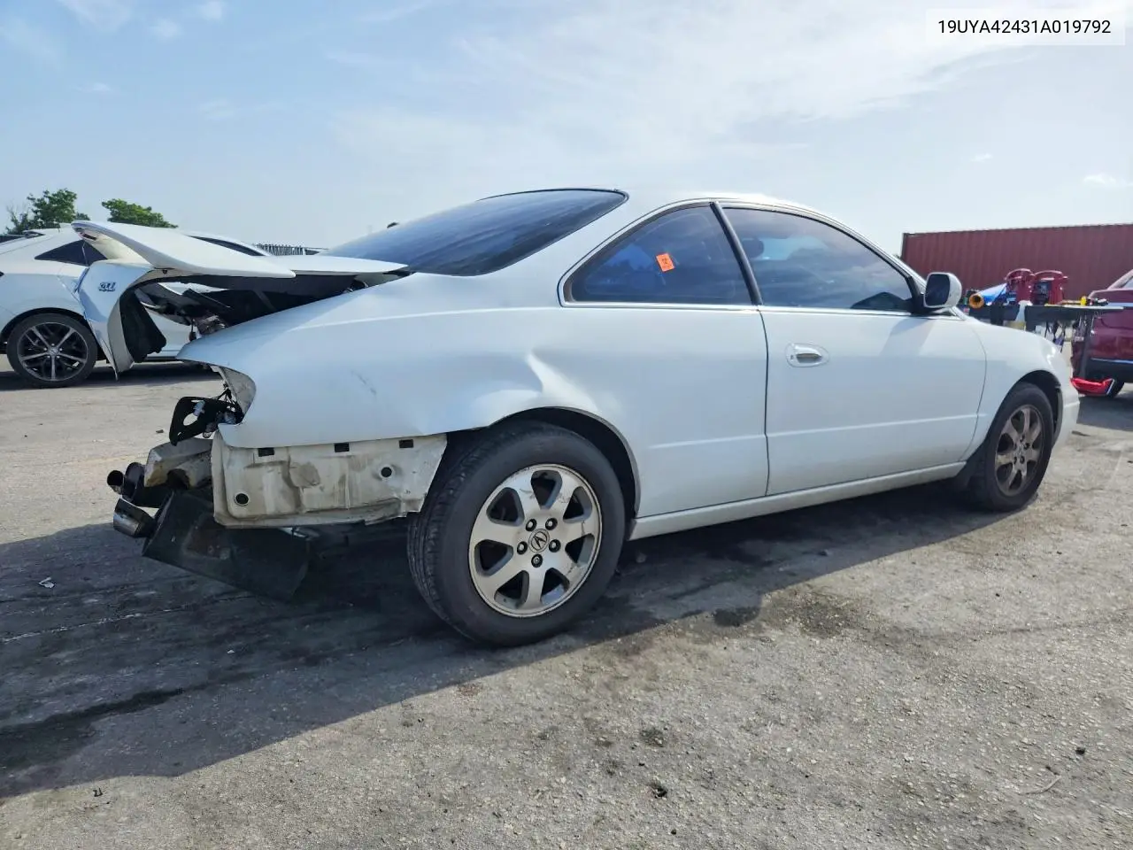 2001 Acura 3.2Cl VIN: 19UYA42431A019792 Lot: 60393576