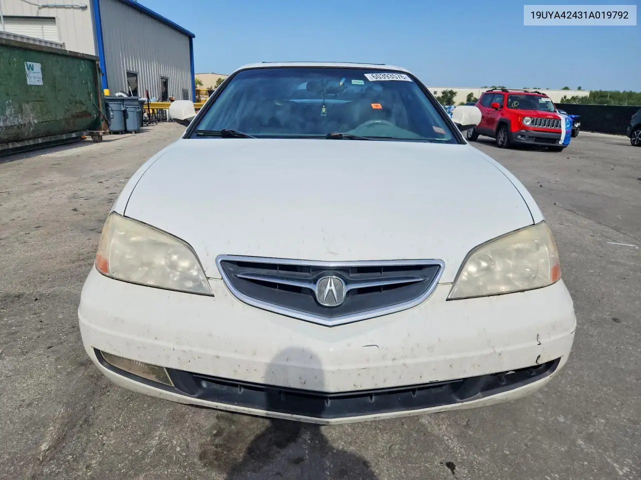 2001 Acura 3.2Cl VIN: 19UYA42431A019792 Lot: 60393576