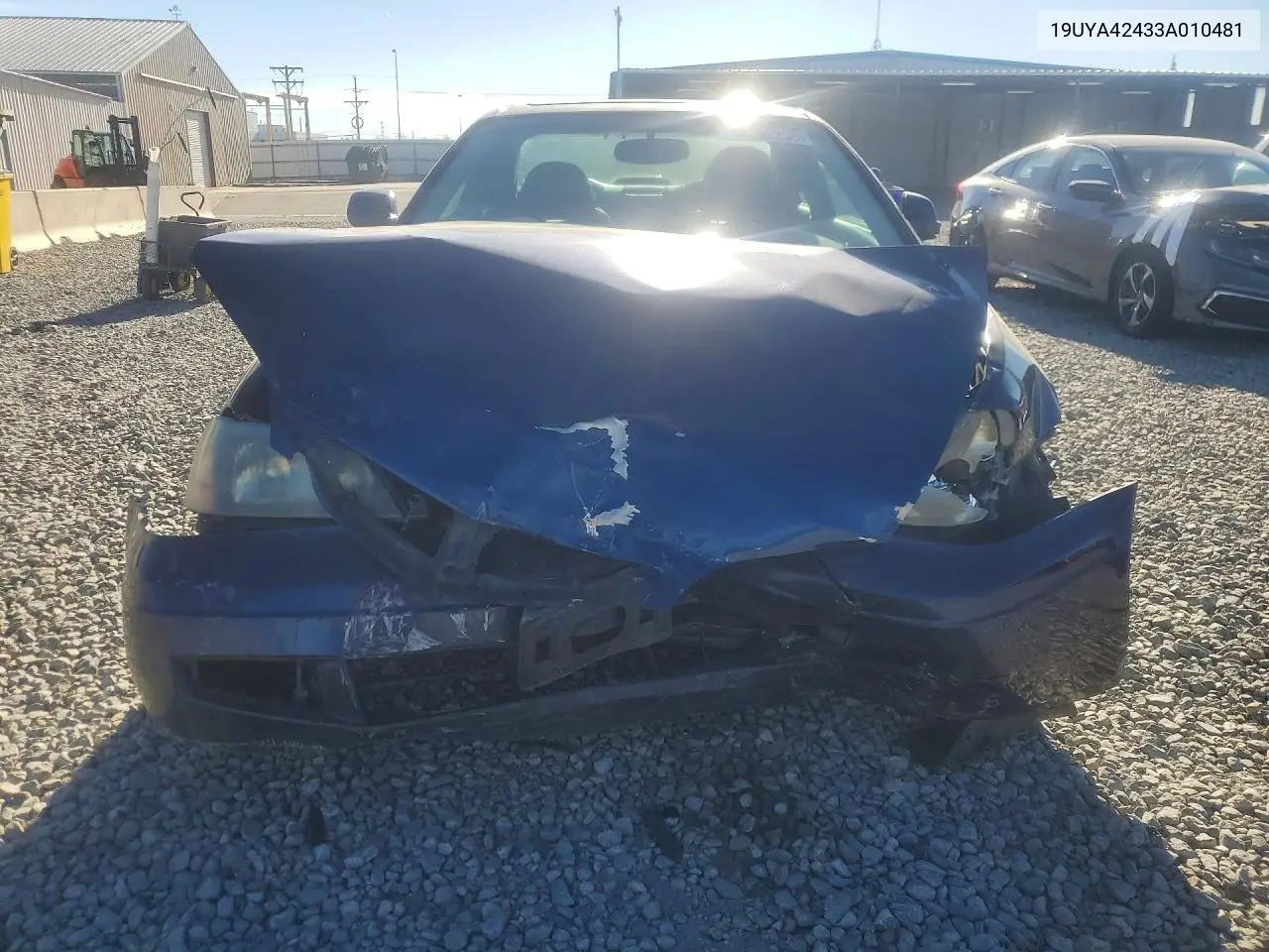 2003 Acura Cl VIN: 19UYA42433A010481 Lot: 46392256