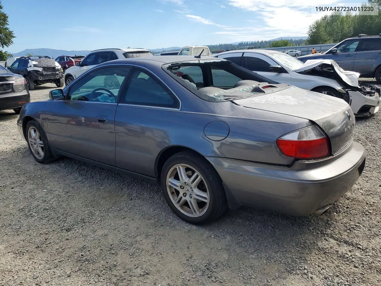 2003 Acura 3.2Cl Type-S VIN: 19UYA42723A011230 Lot: 57770446