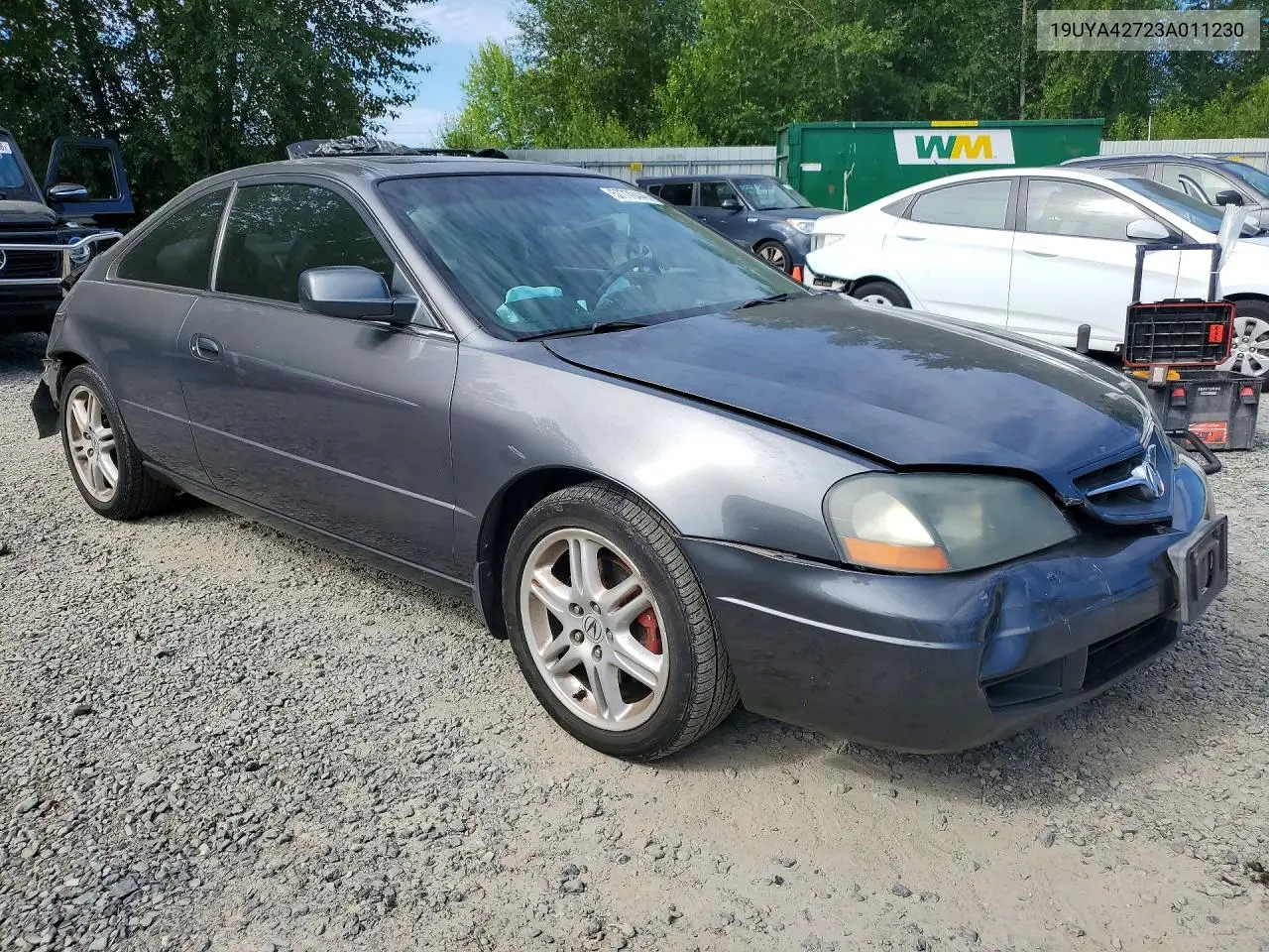 2003 Acura 3.2Cl Type-S VIN: 19UYA42723A011230 Lot: 57770446