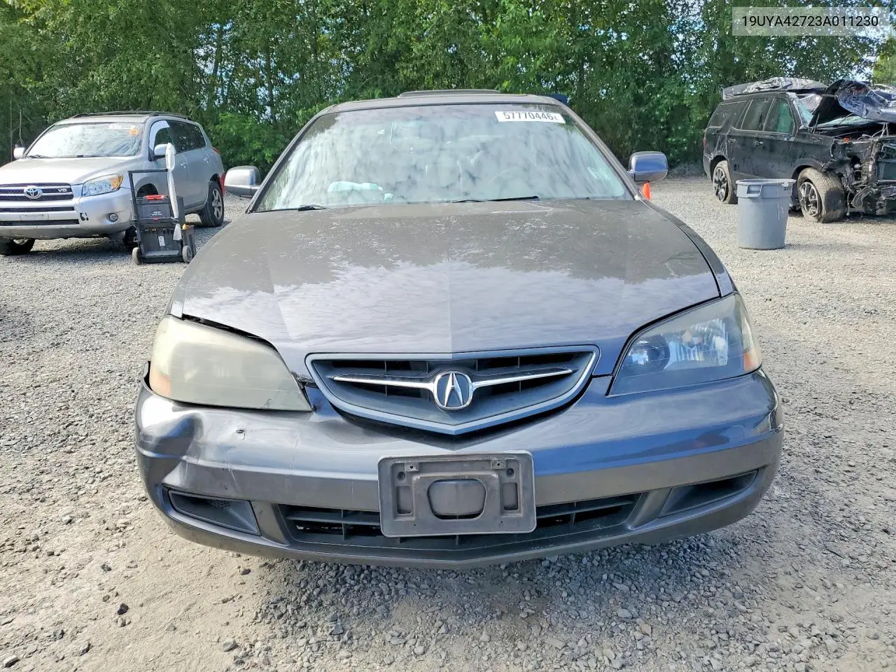 2003 Acura 3.2Cl Type-S VIN: 19UYA42723A011230 Lot: 57770446