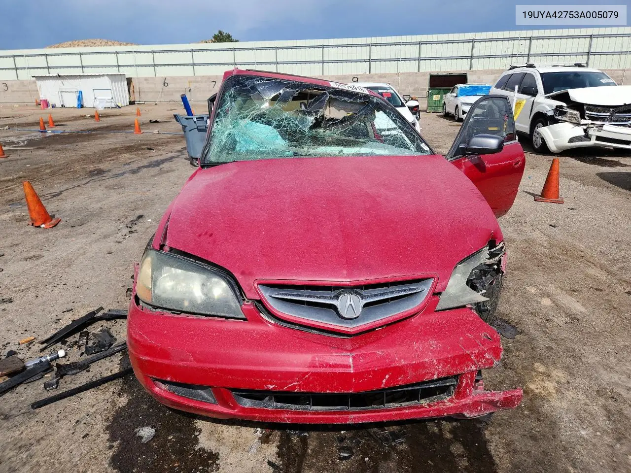 2003 Acura 3.2Cl Type-S VIN: 19UYA42753A005079 Lot: 60575916