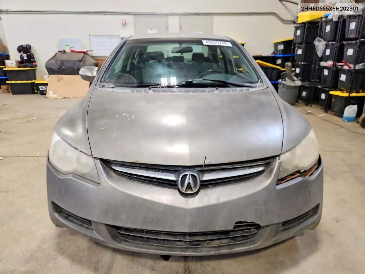 2008 Acura Csx VIN: 2HHFD565X8H202301 Lot: 48629736