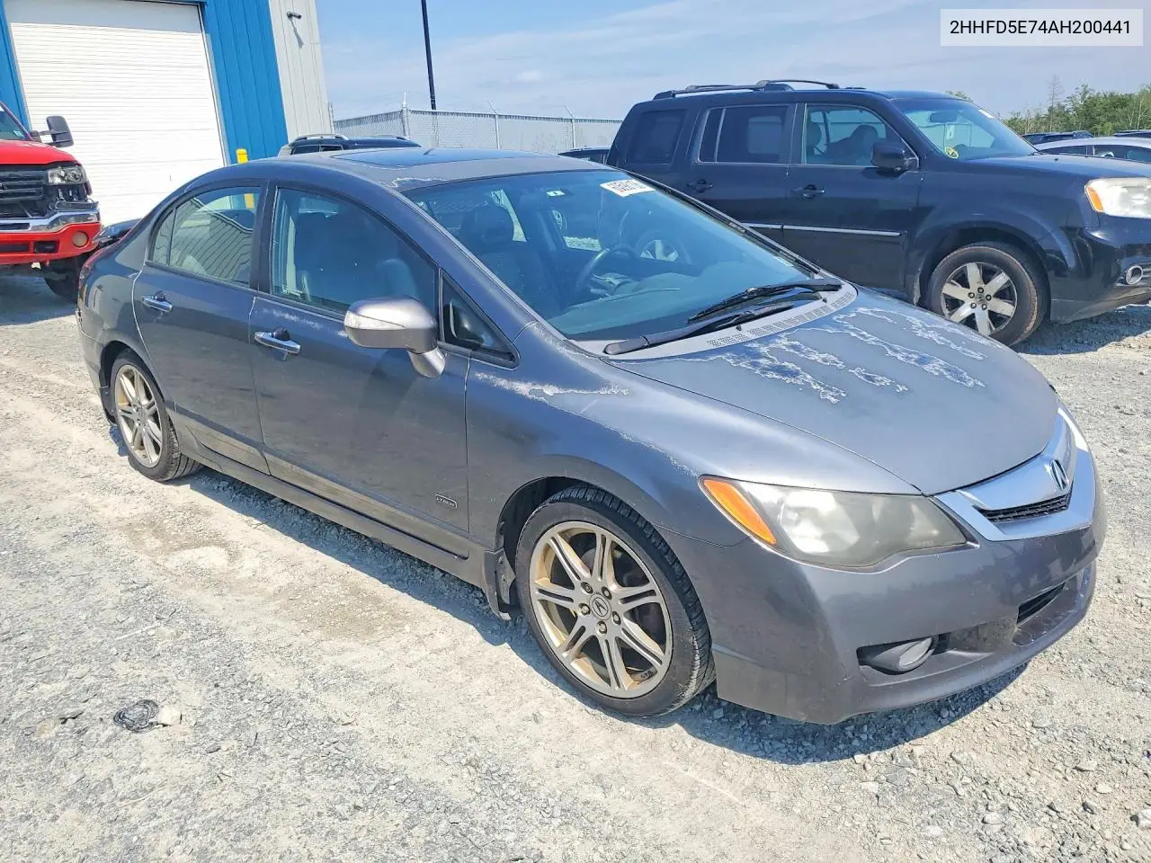 2010 Acura Csx Technology VIN: 2HHFD5E74AH200441 Lot: 60598106