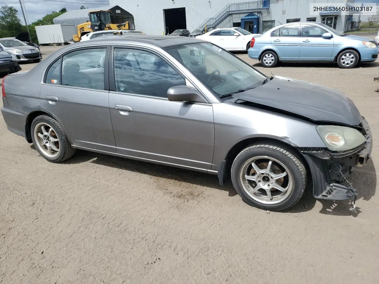 2005 Acura 1.7El Touring VIN: 2HHES36605H103187 Lot: 61727546