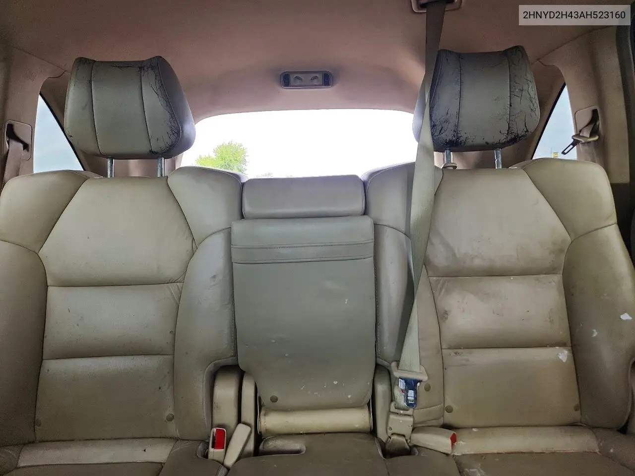 2010 Acura 1.7El VIN: 2HNYD2H43AH523160 Lot: 58954576