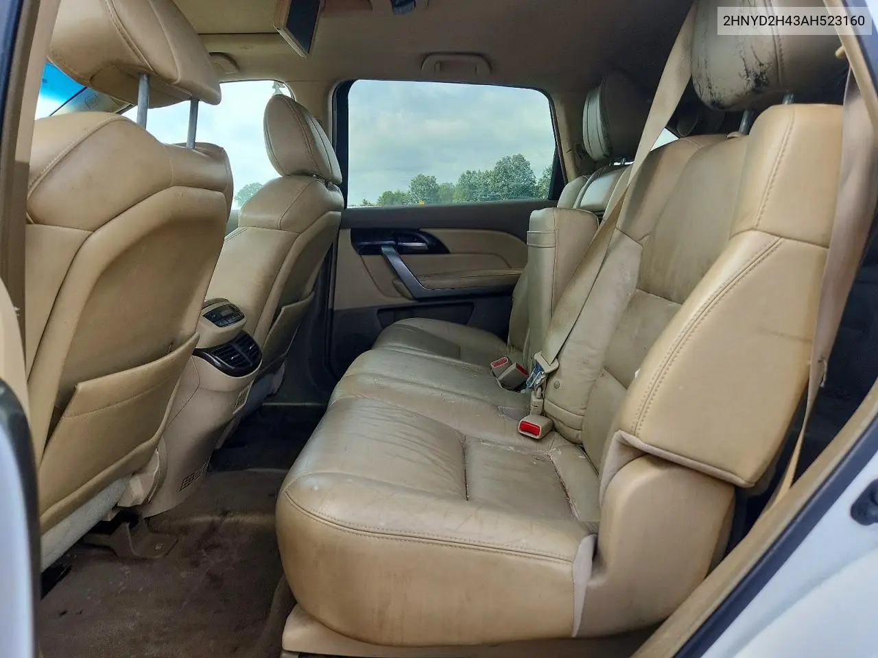 2010 Acura 1.7El VIN: 2HNYD2H43AH523160 Lot: 58954576