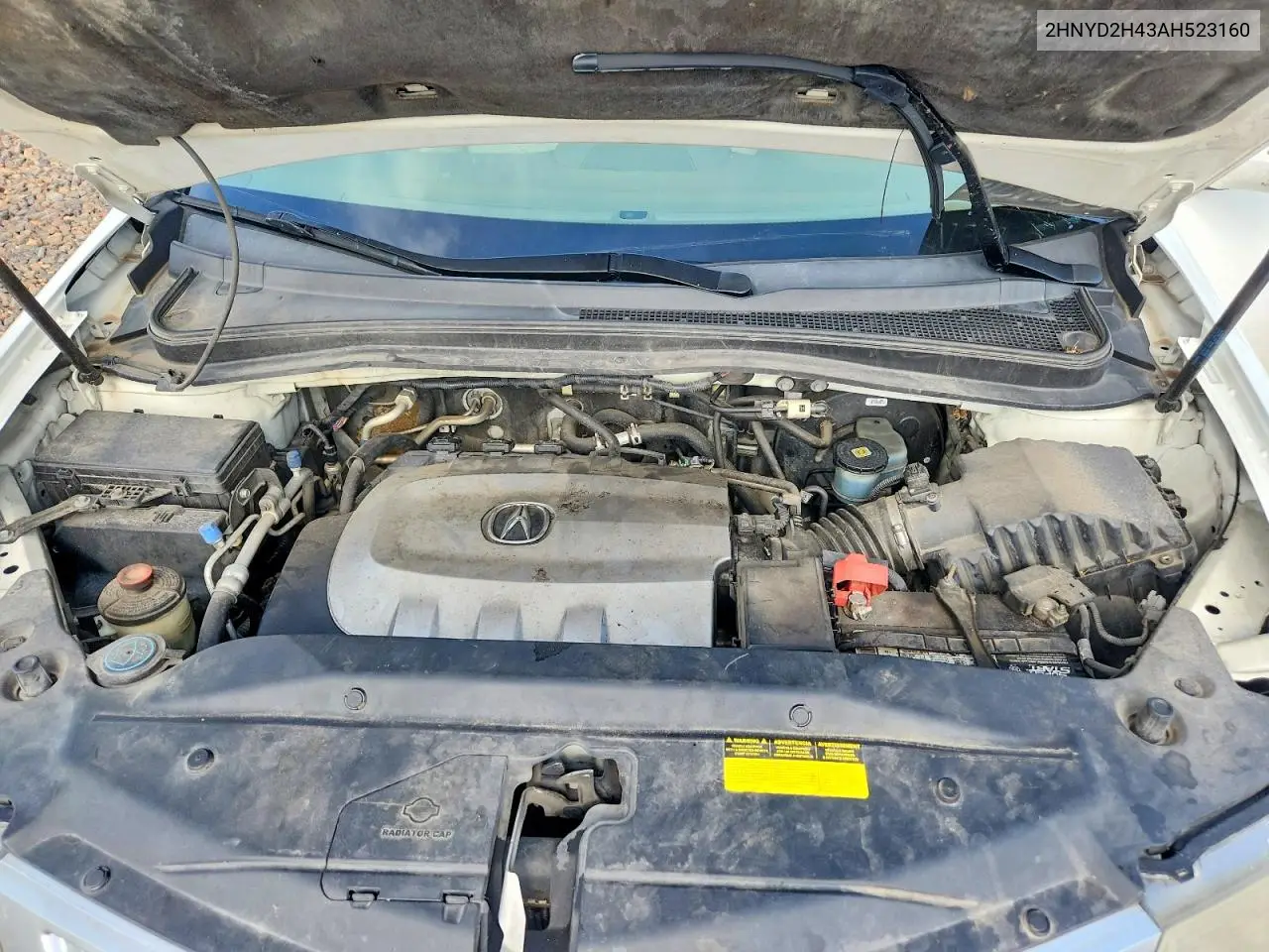 2010 Acura 1.7El VIN: 2HNYD2H43AH523160 Lot: 58954576