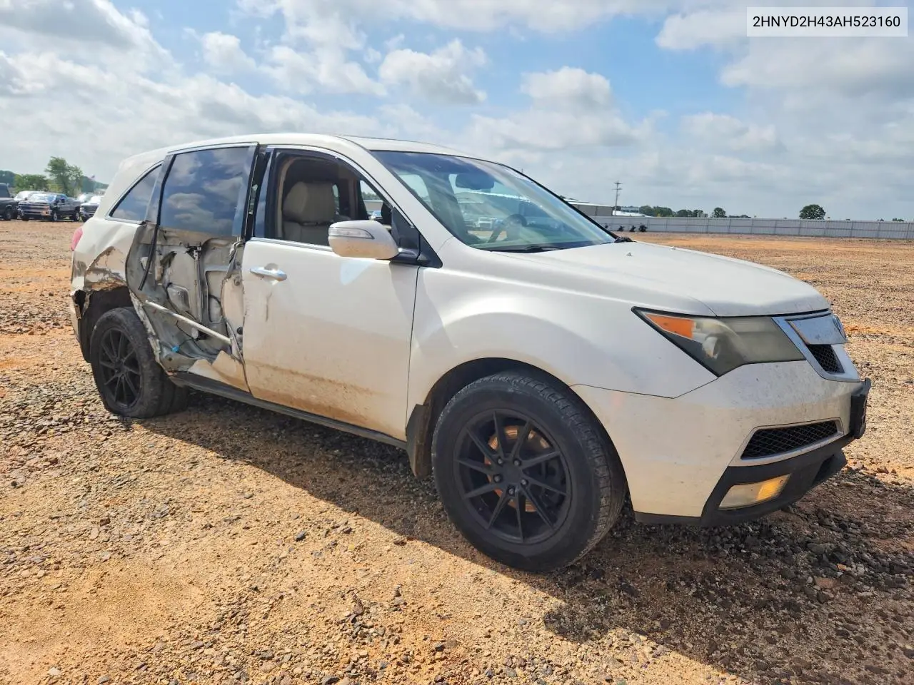 2010 Acura 1.7El VIN: 2HNYD2H43AH523160 Lot: 58954576
