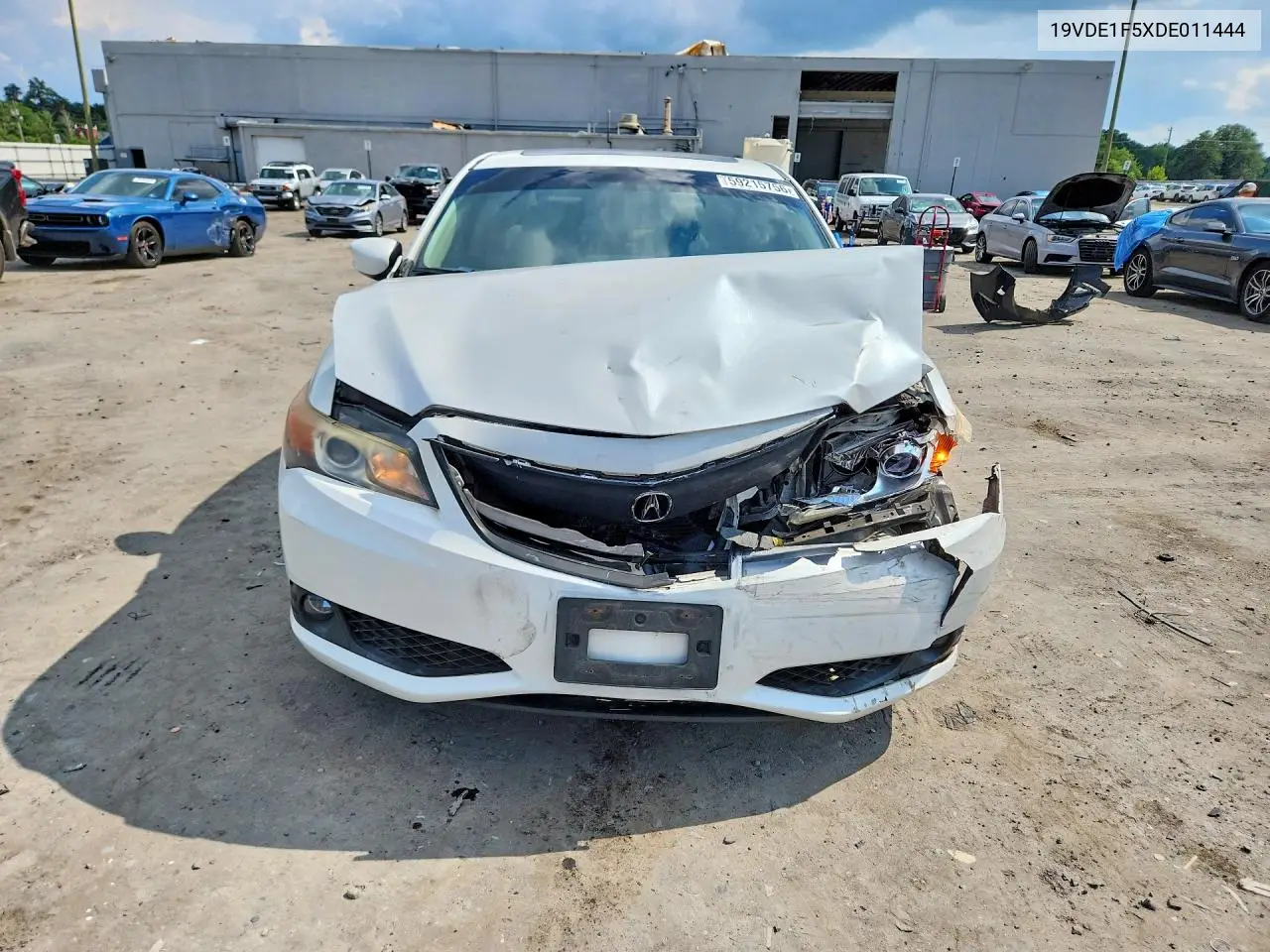 2013 Acura Ilx 20 Premium VIN: 19VDE1F5XDE011444 Lot: 59215756