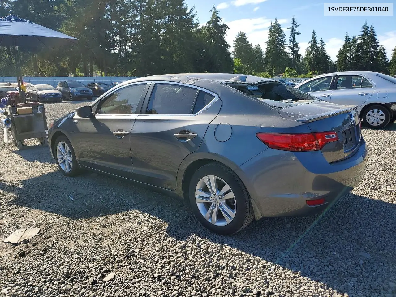 2013 Acura Ilx Hybrid Tech VIN: 19VDE3F75DE301040 Lot: 60649546