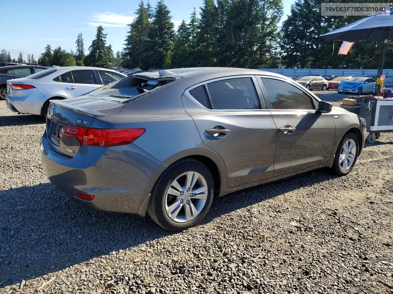 2013 Acura Ilx Hybrid Tech VIN: 19VDE3F75DE301040 Lot: 60649546