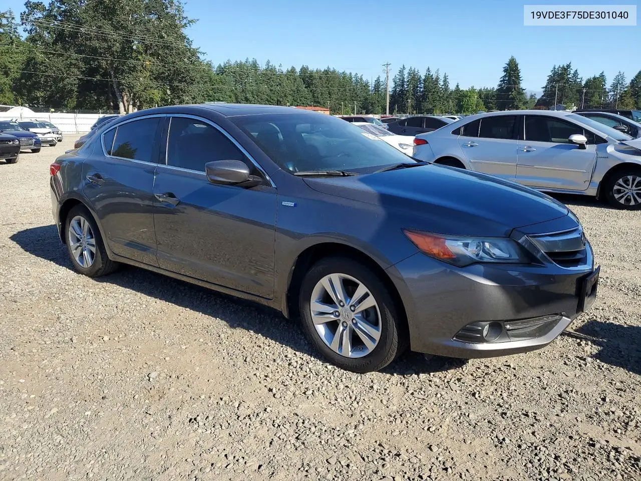 2013 Acura Ilx Hybrid Tech VIN: 19VDE3F75DE301040 Lot: 60649546