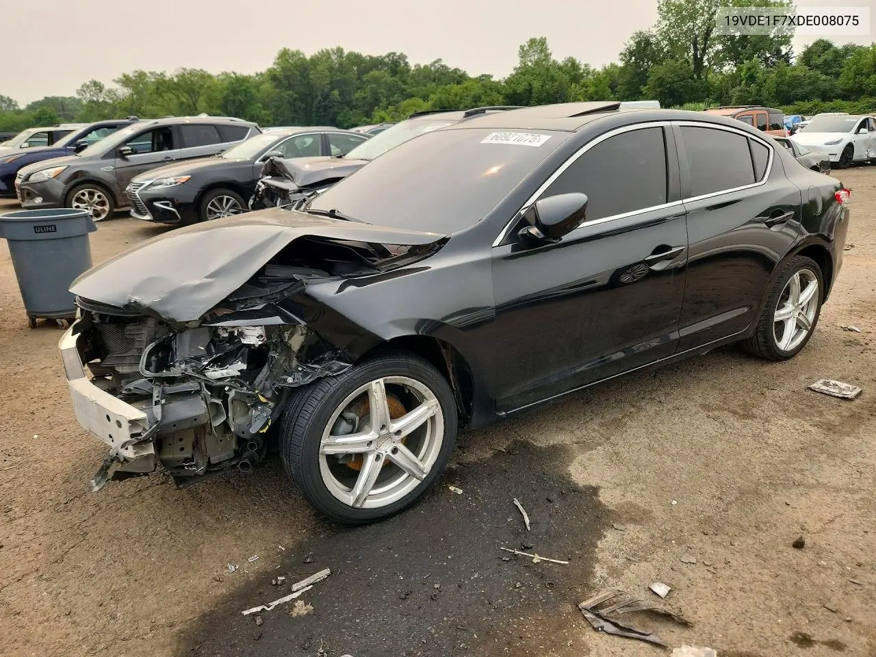 2013 Acura Ilx 20 Tech VIN: 19VDE1F7XDE008075 Lot: 60921076