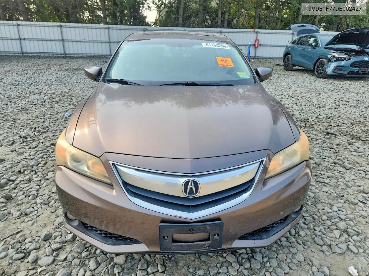 2013 Acura Ilx 20 Tech VIN: 19VDE1F77DE002427 Lot: 61160356