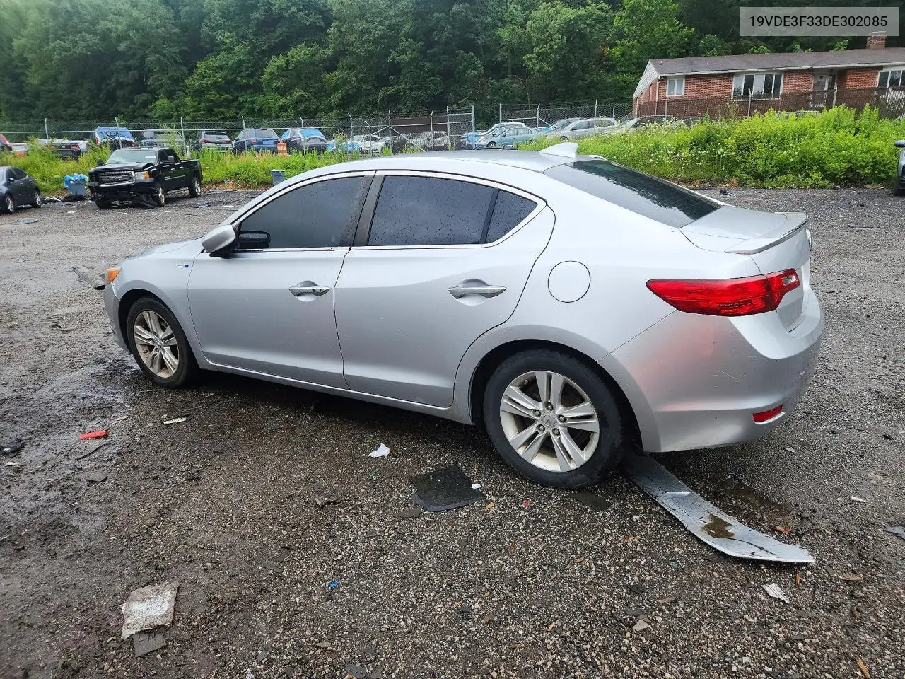 2013 Acura Ilx Hybrid VIN: 19VDE3F33DE302085 Lot: 85634885