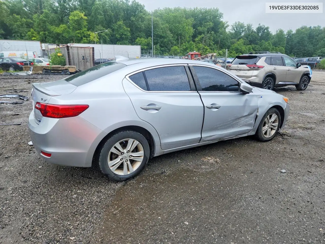 2013 Acura Ilx Hybrid VIN: 19VDE3F33DE302085 Lot: 85634885