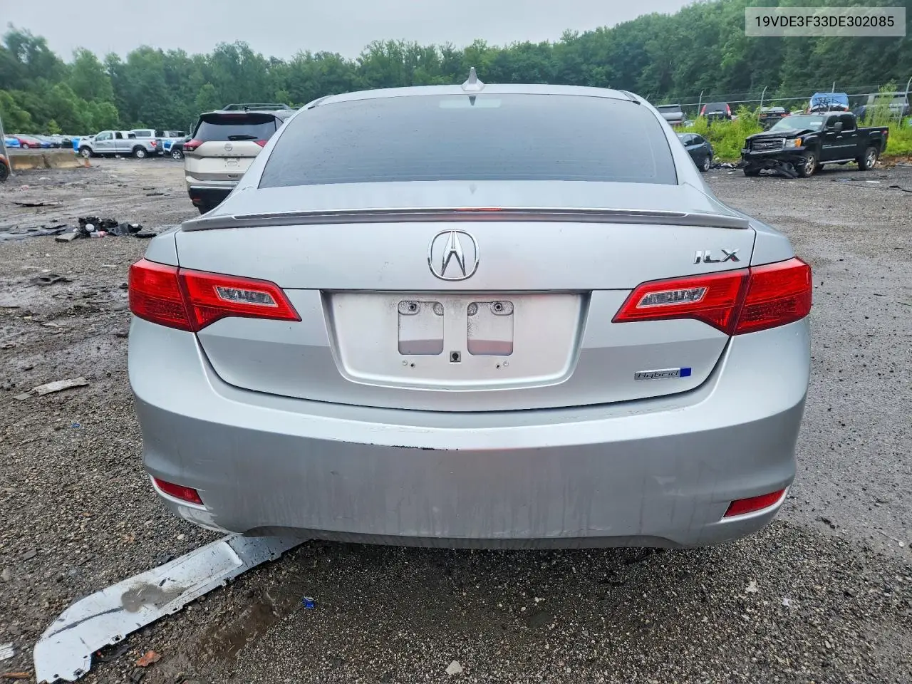 2013 Acura Ilx Hybrid VIN: 19VDE3F33DE302085 Lot: 85634885