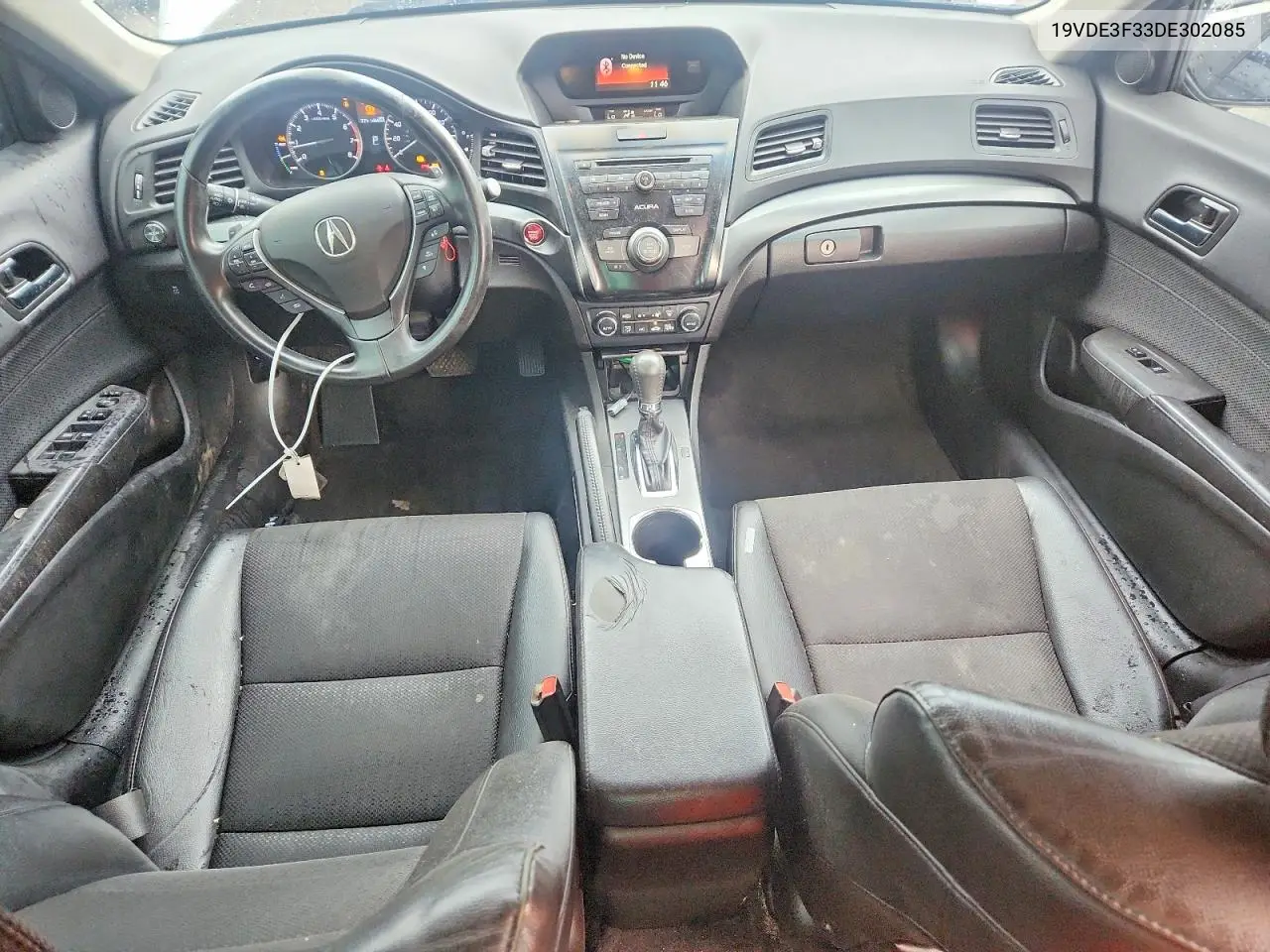 2013 Acura Ilx Hybrid VIN: 19VDE3F33DE302085 Lot: 85634885